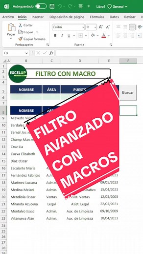 Filtro Avanzado con Macros: Aprende a Utilizarlo en Excel