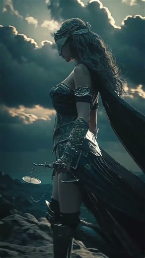 Do you hear her call for justice? ✨ #themis #mythologyart #greekmyths #greekmythologystories