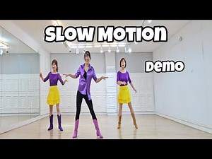 Slow Motion - Line Dance (Demo) | Improver