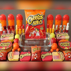 577K views · 281 shares | Mixing Cheetos Eyeshadow and Makeup, parts, glitter Into Slime! Satisfying Slime Video! ★ASMR★ | Alexandra Pouros | Facebook