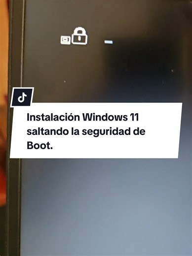 Instalación Windows 11 saltando la seguridad de Boot. #laptop #microsoft #windows