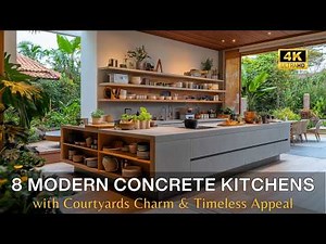 Want a Dream Kitchen? Watch How 8 Architectural Styles Can Elevate Your Modern Concrete Kitchen Now