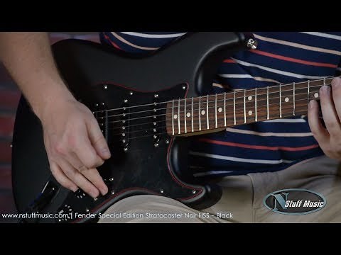 Fender Special Edition Stratocaster Noir HSS
