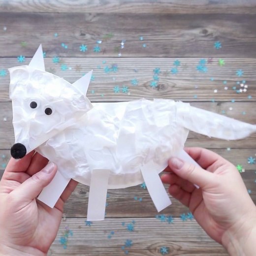 163K views · 249 reactions | PAPER PLATE ARCTIC FOX https://iheartcraftythings.com/paper-plate-arctic-fox-craft-for-kids.html | I Heart Crafty Things | Facebook