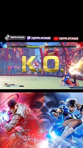 Chun Li vs. Poison Street fighter V #shorts