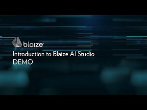 Blaize: Introducing to Blaize AI Studio