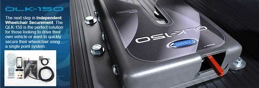 Qstraint QLK150 Wheelchair Restraint Docking System