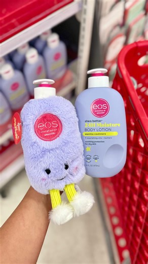 TargetOverEverything | The beloved eos vanilla cashmere lotion now comes in plushie form! This is only available at Target and is $9.99💜 it will make the cutest... | Instagram