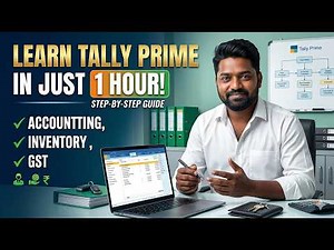 Tally Prime Complete Course in 1 Hour! | Accounting, Inventory & GST