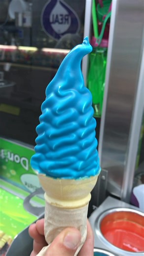 240K views · 1.7K reactions | Blue Raspberry Dipped Ice Cream Cone  | Foody Fetish | Facebook
