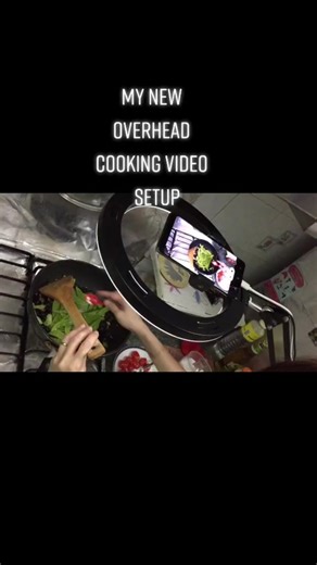 Top View Cooking Video Setup for Vlogging | Ring Light Smartphone Setup