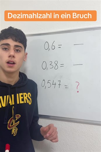Dezimahlzahl in ein Bruch 28k —>30k #mathe #math #maths #mathtrick #trick