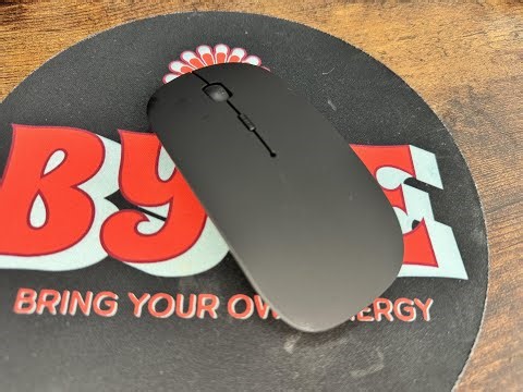 Gizdot Wireless Mouse for Laptop/MacBook Air/Pro & iPad, Mouse Jiggler Mode Bluetooth
