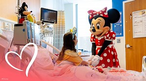 Mickey and Minnie Visit Children’s Hospital of Orange County