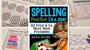 Looking for new word work activities for your classroom? Check out this resource! https://www.teacherspayteachers.com/Product/Spelling-Practice-in-a-Snap-1588407 | Anna Brantley's Teaching Resources