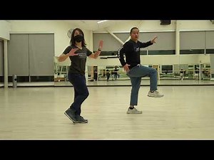 Intense Popping Dance Practice Session: Mastering a Short Choreography