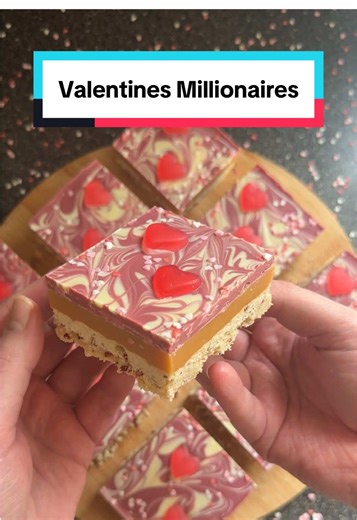 Valentines Millionaires Recipe with Ruby Chocolate