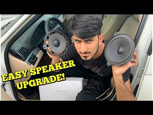 BMW Speaker Upgrade! EASY DIY INSTALL! BAVSOUND REVIEW