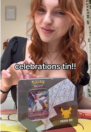 Opening My First Celebrations Tin Pokémon Cards