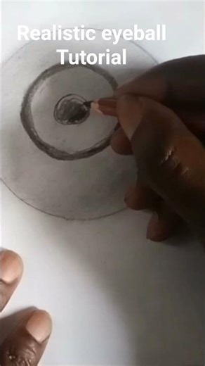 realistic eyeball Tutorial for beginner #drawing #eyes #art