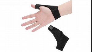 Thumb Splint, Kids Finger Brace Black for Thumb Fracture for Tendinitis(M)