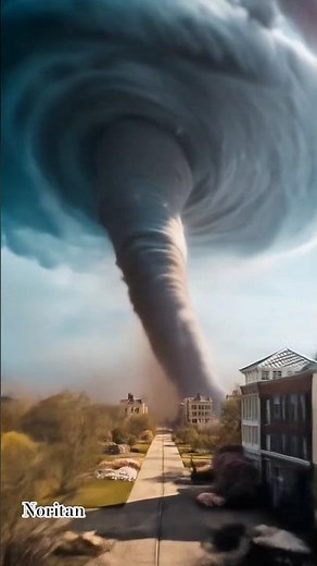 Massive Tornado Destroys City | Realistic Storm Simulation | Noritan Das