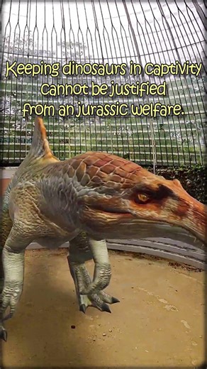 Spinosaurus in Captivity Looks Wrong 🤔 #shorts