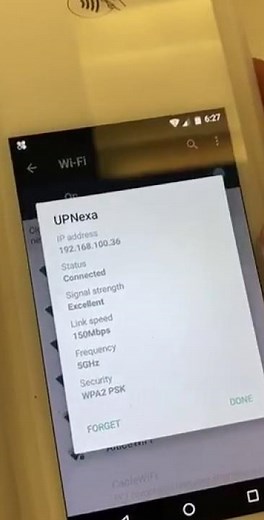 How to connect to WIFI on Clover Flex