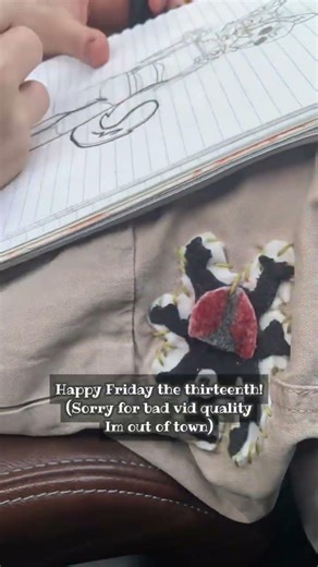 🪚Fri 13th kitty 🚬#furry #fridaythe13th #art #artist #therian #antizoo #shorts #fyp #ftm