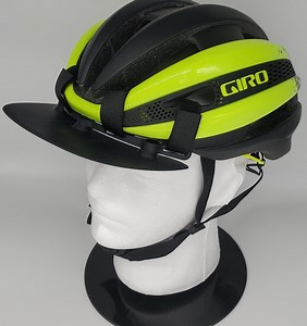 Add a Brim to Bike Your Helmet With an AEROXBRIM by Brimware! Remove and Put on While Riding. Three Sun Positions Left, Right or Center. - Etsy