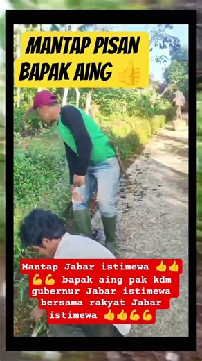 KDM TEGASKAN LBARAN SEMUA JLN DI JAWA BARAT HARUS BERSIH#bapakaing#kangdedy#kdm#shorts#fyp#virall