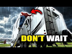 This Common RV Slide Out Seal Failure Causes WATER DAMAGE 💦 (How to Fix It)