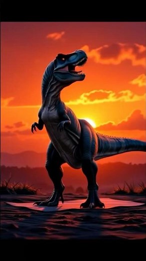 🔥 TERRIFYING T-REX ROARS AT SUNSET 🌅 | DINO PLANET EPIC MOMENT 🦕