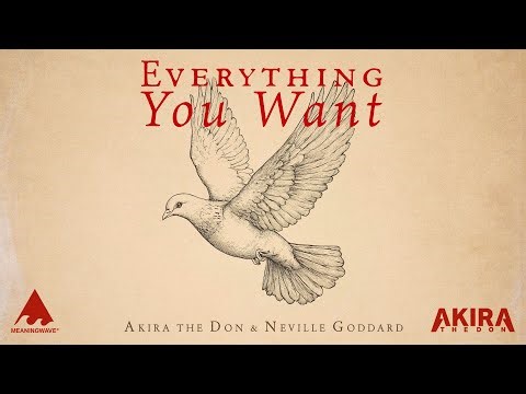 EVERYTHING YOU WANT 🕊️ With Neville Goddard | Lyric Visualizer