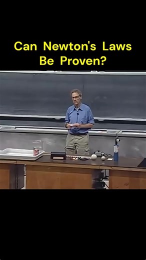 Can Newton's laws be proven? In this video, Dr. Walter Lewin described why Newton's laws of motion can not be proven. Newton's laws are not "proven" in the mathematical sense, but rather are established scientific theories that have been extensively verified through repeated experiments and observations. They can be considered "true" within specific limits and conditions, but also have limitations, becoming less accurate at very high speeds, very large masses, or very small scales, where other t