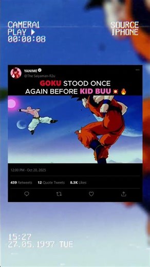 GOKU RETURNS | The Final Confrontation 💥🔥 #goku #vegeta #buu #dbz #anime #edit #shorts