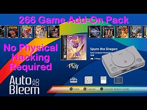 PlayStation Classic 266 Game Add-On Pack - Easy Install