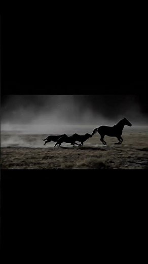 Wolves Chase a Horse in the Wild 😱🐺🐎 | AI Video #horse