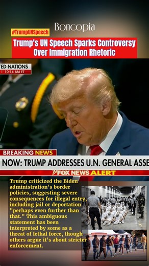 19K views · 354 reactions | Trump's UN Speech Sparks Controversy Over...