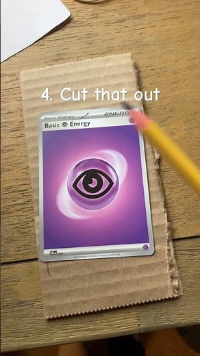 How to make pokemon cards