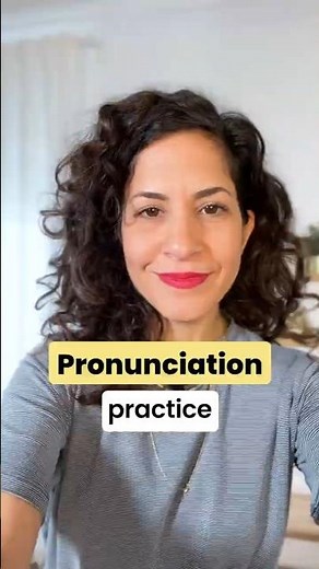 Pronunciation practice
