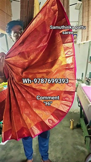 samuthirika pattu saree dubble colour saree more colours available booking enquiry wh-9787699393