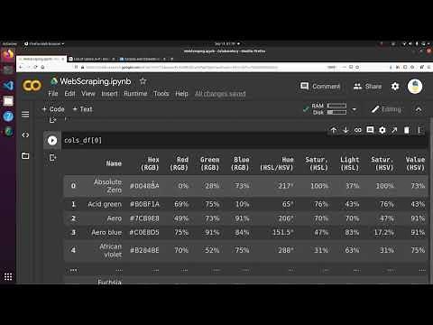 [25] It's super easy to use Python to scrape webpages for dynamic tables!