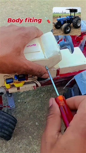 sonalika Di 745 Body fitting 🪛#youtubeshorts#viralvideos#newvlog#toys#viralvideos