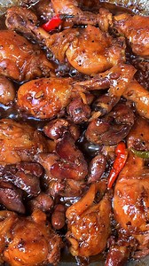 Adobong manok at atay in sprite | Jenny's Cookery