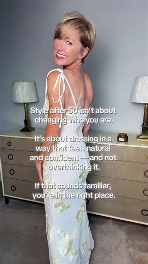 At some point, I stopped asking if something was “age-appropriate.” I started asking: Do I feel comfortable? Do I feel confident? Do I feel like myself? That one change made getting dressed a pleasure again. #classicstyle #fashioninspo #EffortlessElegance #fabulous50s #strongwomen