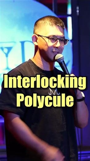 Dear throuples quads V’s and polycules please continue to bring all your sides to my shows 📐💗 #comedy #poly #polycule #polyamory #throuple | Peter Liu Comedy