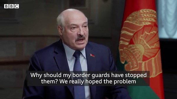 Belarus Leader Lukashenko Boasts In BBC Interview He Shut Down Western "Insurrectionists" Working Under "Cover" As NGOs
