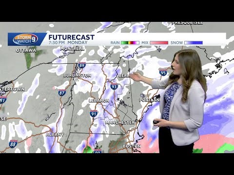 Video: Chilly Monday ahead; lingering snow showers in parts of NH