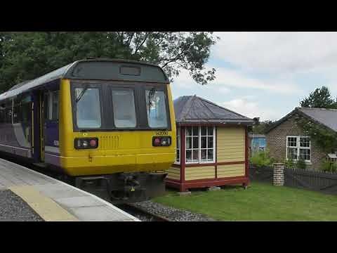 Ex Northern class 142 Pacer on Wensleydale Railway